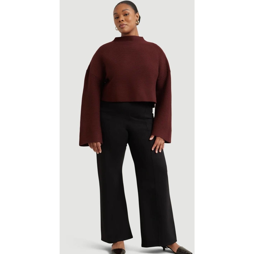 NWOT Modern Cititzin Lou Swing Ribbed Sweater 3X